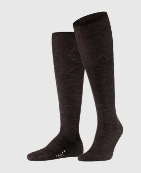 Falke Airport lang - dark brown