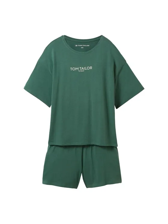 Pyjama mit Logo-Print